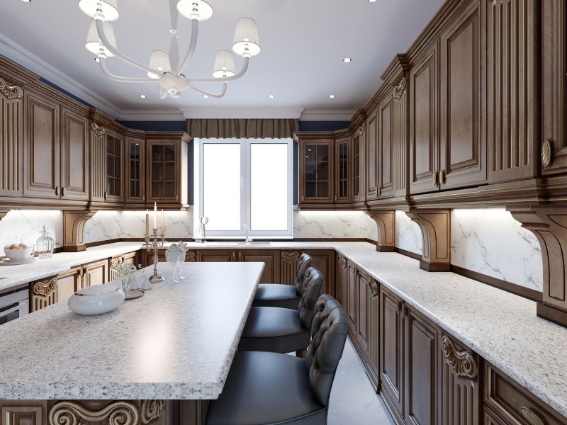 Built In Cabinetry Staining in Carmel, IN