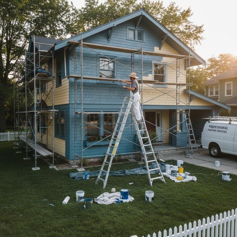 House Limewashing in Longmont, CO