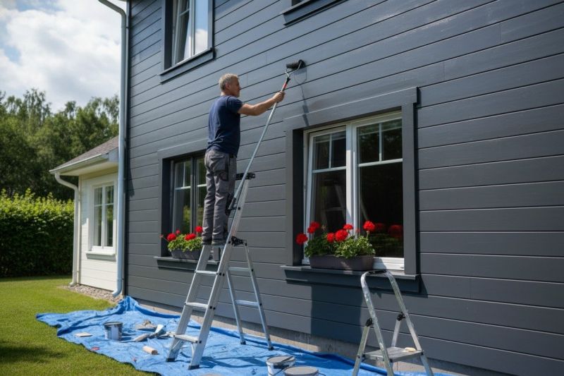 Soffit Painting in Waco, TX